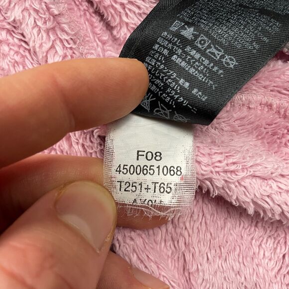 The North Face Fleece Jacket Kids Girls Medium Pink Gray Full Zip Outdoor Hiking - Picture 6 of 16